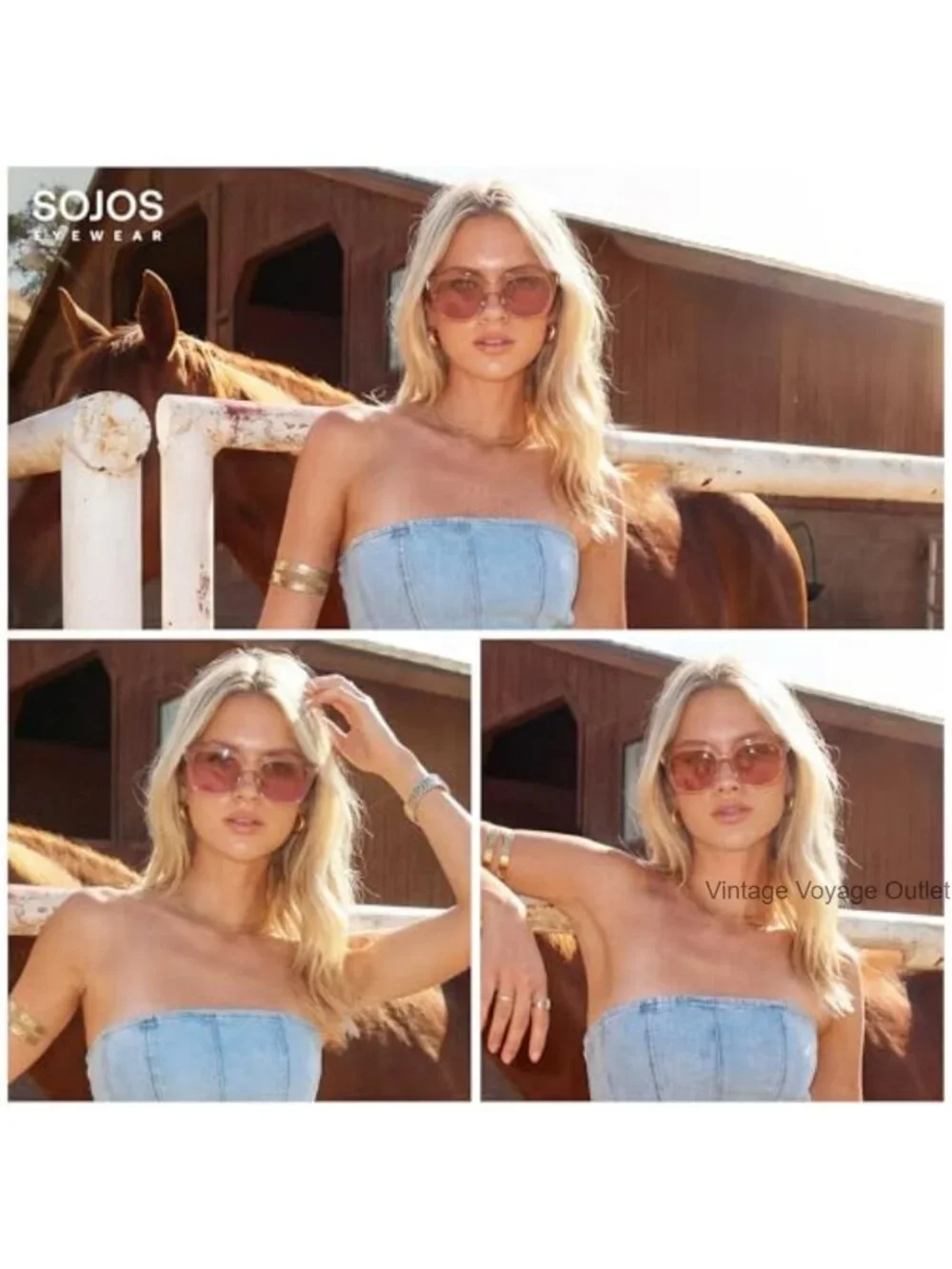Trendy Square Large Frame Polarized Sunglasses UV400 Protection Plastic